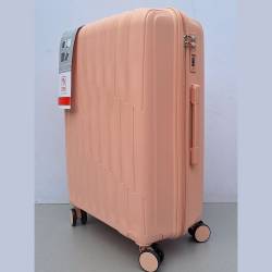 Srednji kofer Polipropilen PP8022 svetlo roze