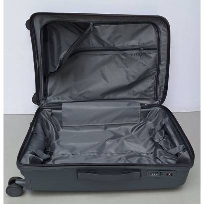 Extra veliki kofer Polipropilen PP166 tamno sivi