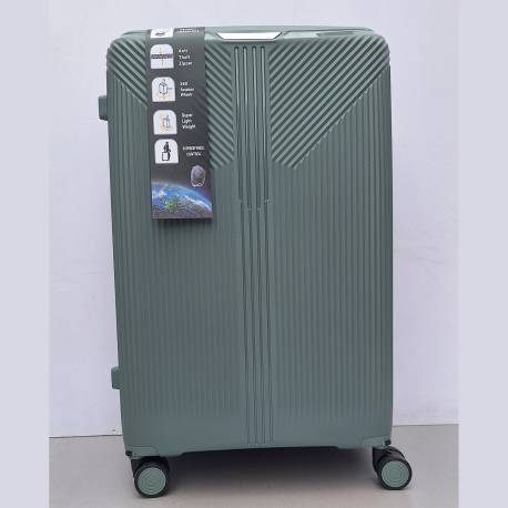 Extra veliki kofer Polipropilen PP801 sivi