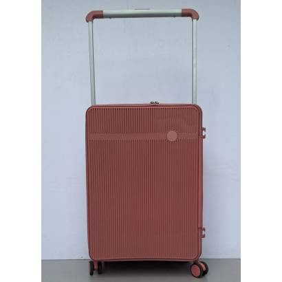 Srednji kofer Polipropilen PP807 tamno roze NEW DESIGN