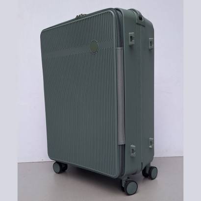 Srednji kofer Polipropilen PP807 tamno sivi NEW DESIGN