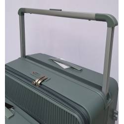 Srednji kofer Polipropilen PP807 tamno sivi NEW DESIGN
