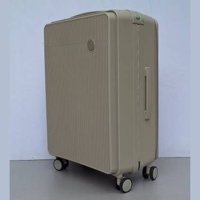 Srednji kofer Polipropilen PP807 krem NEW DESIGN