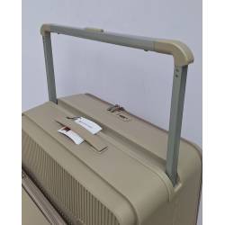 Srednji kofer Polipropilen PP807 krem NEW DESIGN