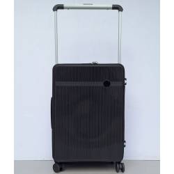 Srednji kofer Polipropilen PP807 crni NEW DESIGN