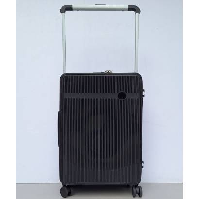 Srednji kofer Polipropilen PP807 crni NEW DESIGN