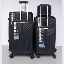 Set Kofera 5u1 Polipropilen PP801 crni