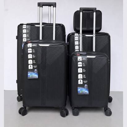 Set Kofera 6u1 Polipropilen PP801 crni