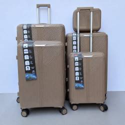 Set Kofera 5u1 Polipropilen PP801 zlatni