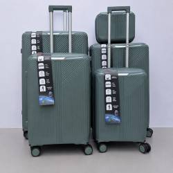 Set Kofera 5u1 Polipropilen PP801 sivi