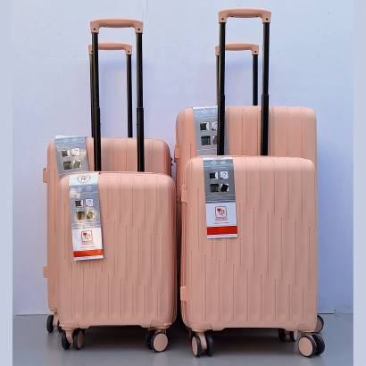 Set Kofera 5u1 Polipropilen PP8022 svetlo roze