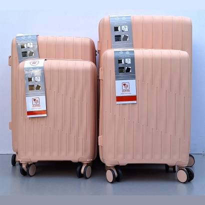 Set Kofera 5u1 Polipropilen PP8022 svetlo roze