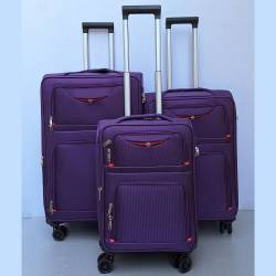 SET KOFERA 3U1 PLATNO 119 ljubicasti